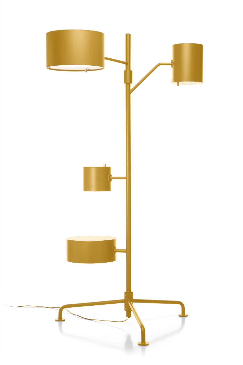 Statistiocrat Floor Lamp golden yellow